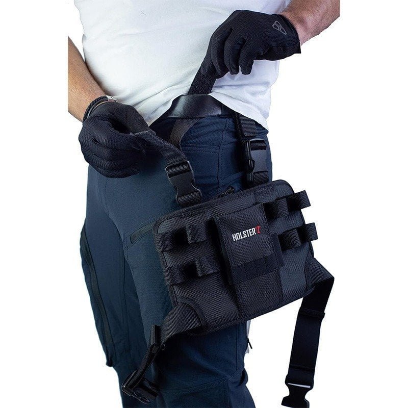 Custom private label tool pouch with belt clip wholesale