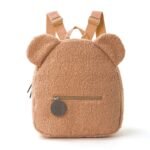 brown plush animal backpack​ wholesale