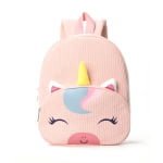 pink backpack stuffed animal