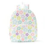 flower backpack stuffed