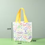school custom printed canvas tote bags bulk for student gift kits