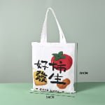 museum gallery souvenir printed canvas tote bags wholesale
