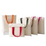 bulk reusable canvas tote bags for retail brand packaging