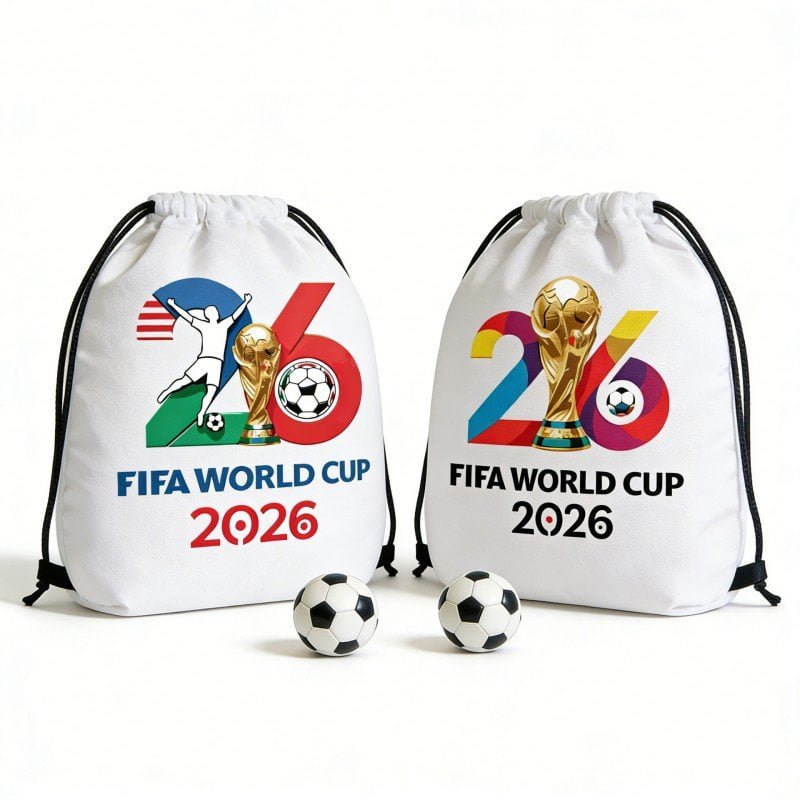 promotional branded custom drawstring bags bulk corporate giveaway