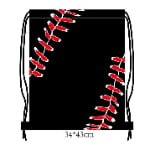 lightweight foldable star soccer promotional drawstring backpack for outdoor sports