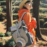 bulk outdoor hiking backpack for sports shock resistant nylon material trekking backpack custom printed logo