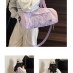 Custom dry‑wet separation sports bag with shoe compartment bulk order