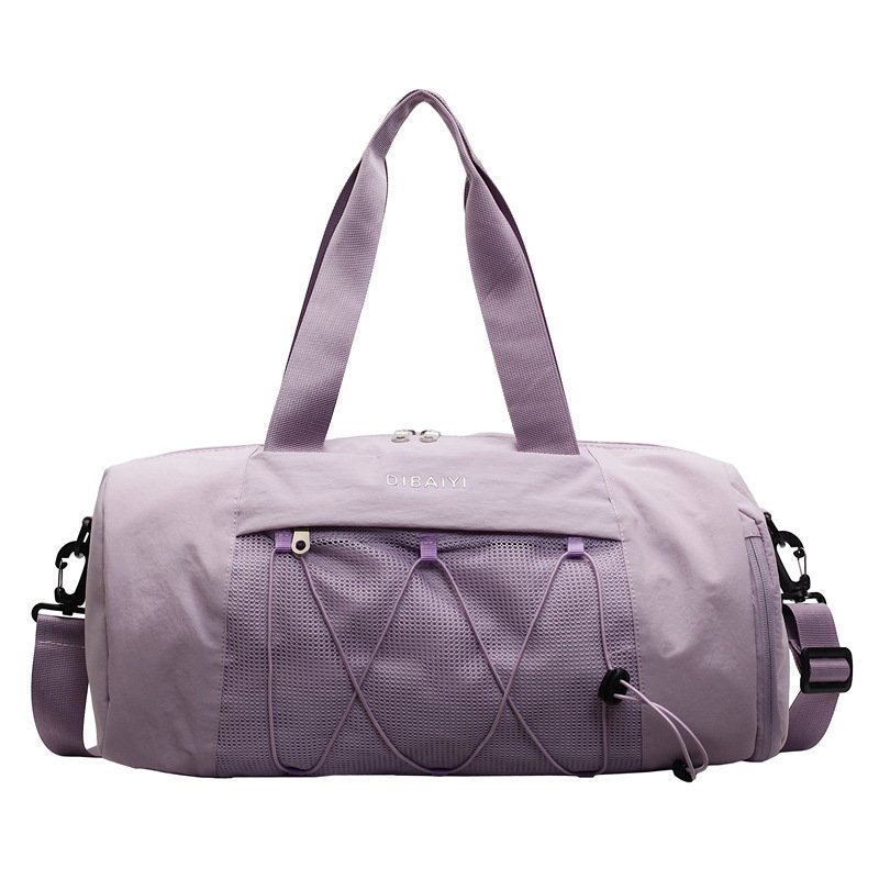Wholesale gym bag with separate wet pocket and shoe compartment supplier