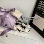Large capacity dry‑wet separation sports bag with ventilated shoe compartment