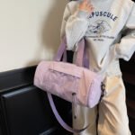 Dry‑wet separation duffle sports bag with shoe compartment wholesale bulk
