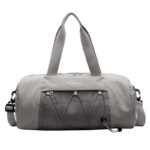 Wholesale gym duffle bag with wet dry pocket and shoe compartment for boutique retail