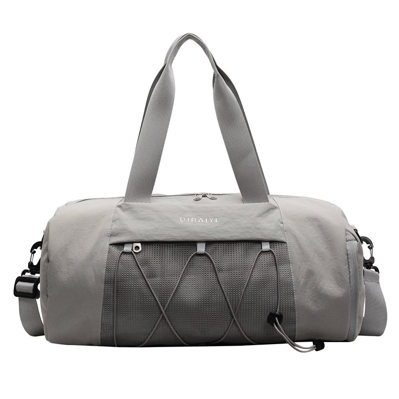 Wholesale gym duffle bag with wet dry pocket and shoe compartment for boutique retail