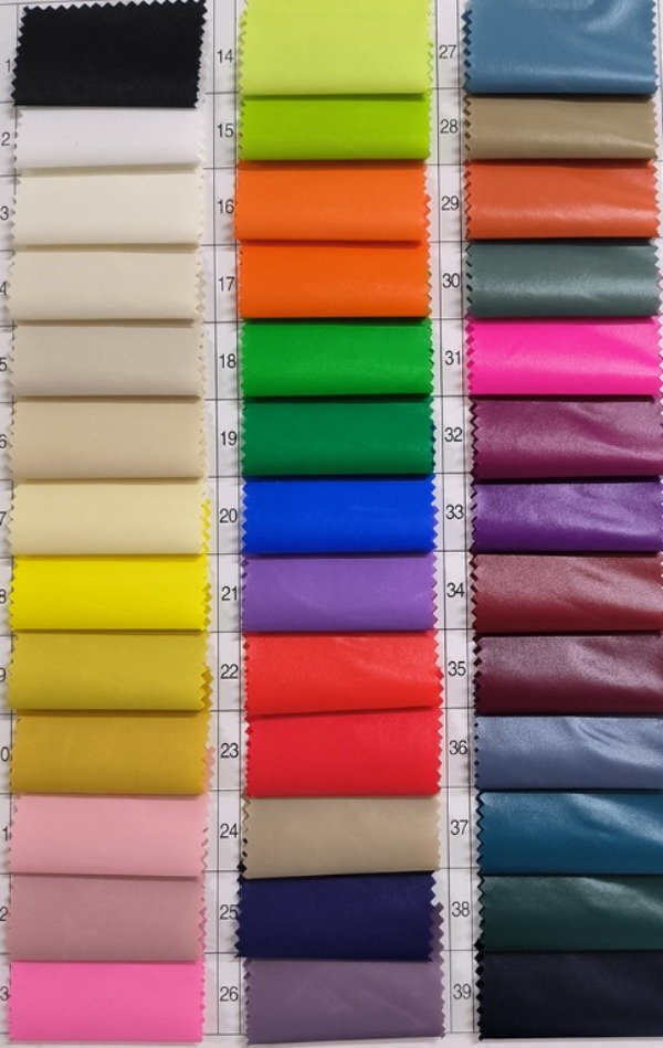 Film coated color card