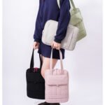 Office commuter laptop tote bag bulk for company giveaway
