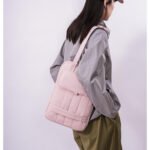 pink ODM padded laptop tote bag supplier
