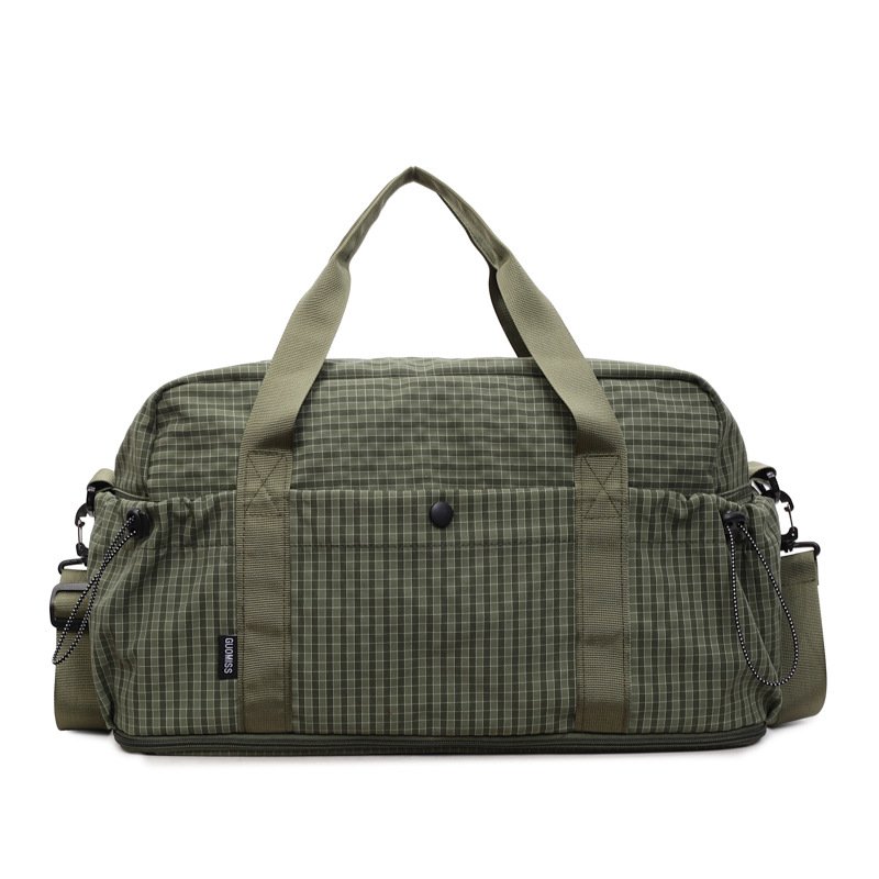 Wholesale plaid pattern multi‑purpose travel bag for holiday gift collection