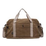 Plaid print multi‑functional weekender travel bag wholesale bulk