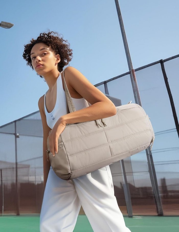 factory puffer gym bag supplier