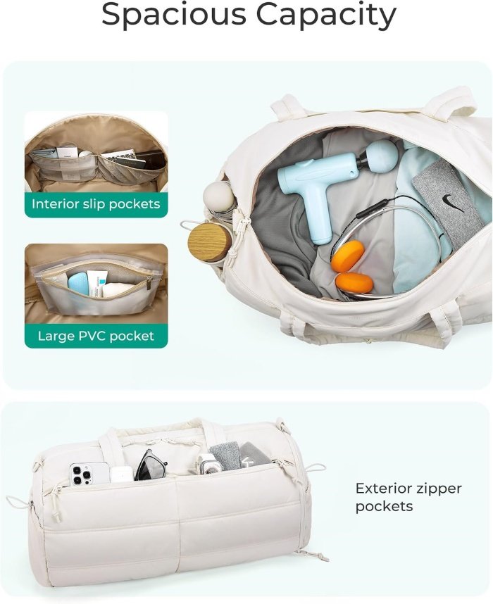 promotional puffer gym bag wholesale