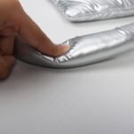 Waterproof quilted puffer laptop sleeve custom