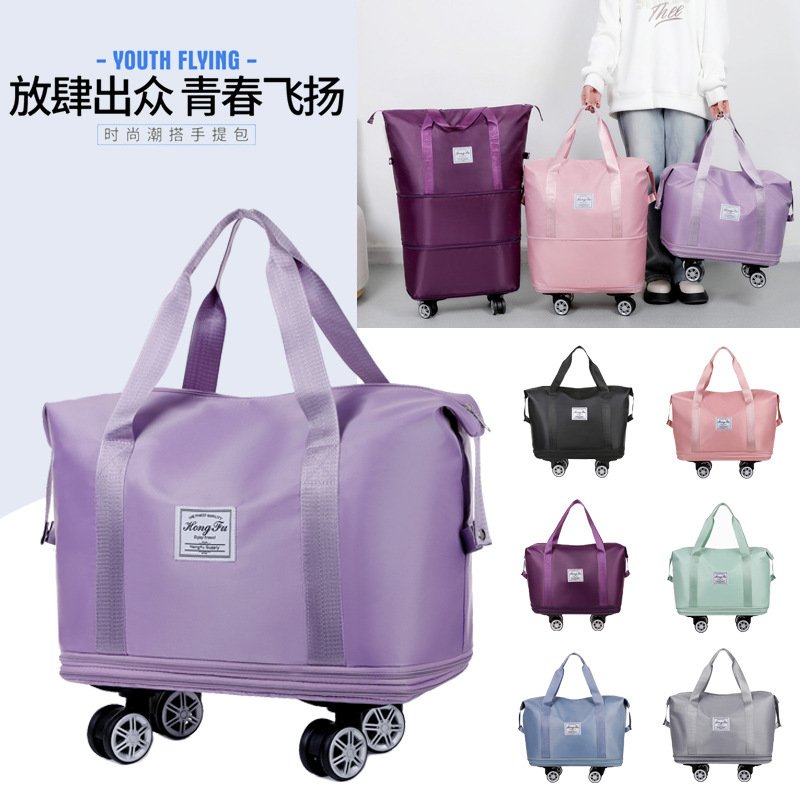 bulk rolling duffle bag with wheels