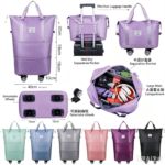 custom size rolling duffle bag with wheels