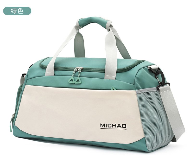 custom size sports travel bag with shoulder belt large quantity order