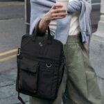 Multi‑pocket utility laptop bag for office workers