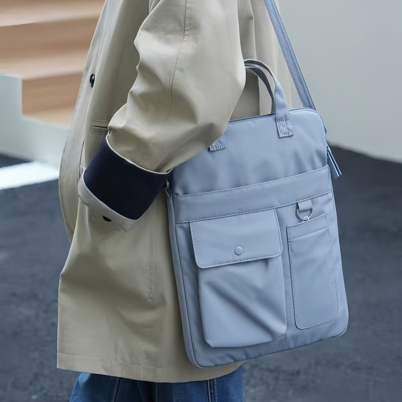 Durable polyester utility laptop bag multi‑compartment