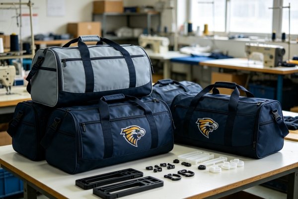 B2B OEM ODM custom service for team gym bags, custom logo printing, team pattern customization for sports club wholesale orders