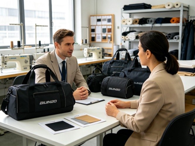 custom duffle bag b2b oem odm factory overview
