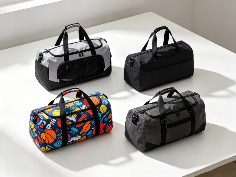 Global region comparison of custom gym bags, material and function preference for North America Europe Southeast Asia Oceania wholesale